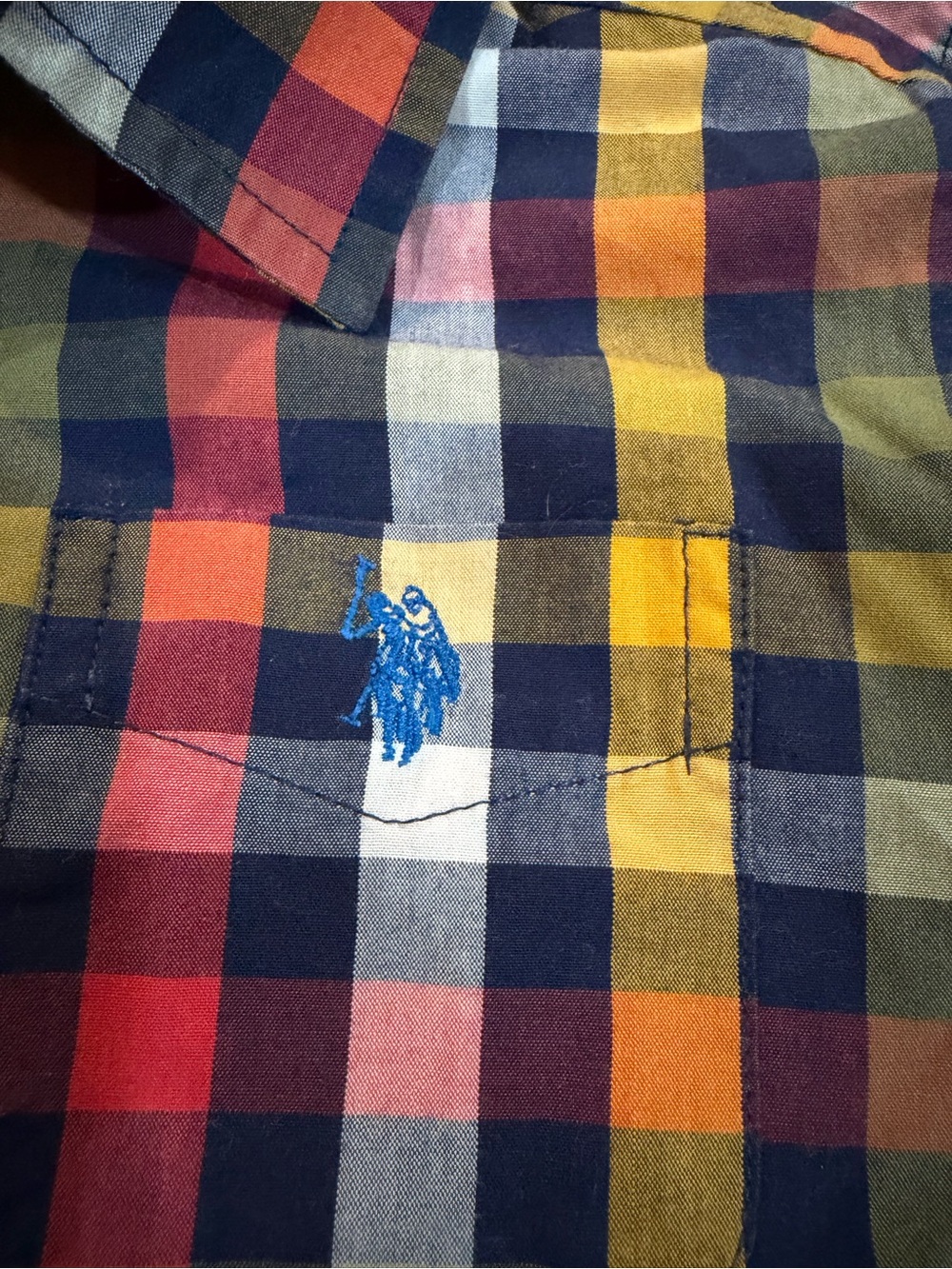 Ralph Lauren Kids Plaid Button-Down Shirt - Multicolor - Picture 3 of 10